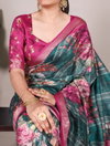 YNF 7015 Tussar Silk With Viscose Border Fancy Saree Exporters In India